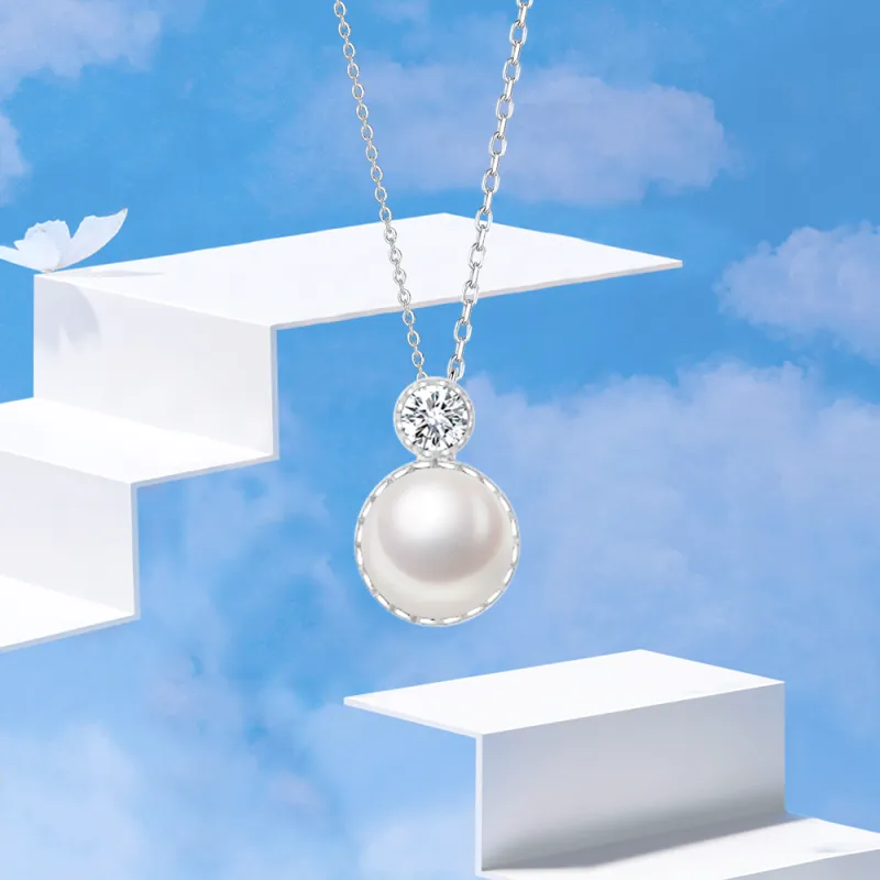 Love Hengxin Pearl Necklaces Women's-1