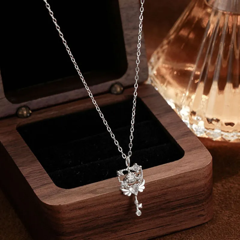 Love Hengxin 999 Fine Silver Necklaces Women's-2