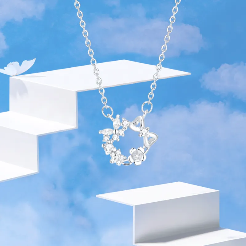 Love Hengxin 999 Fine Silver Necklaces Women's-2