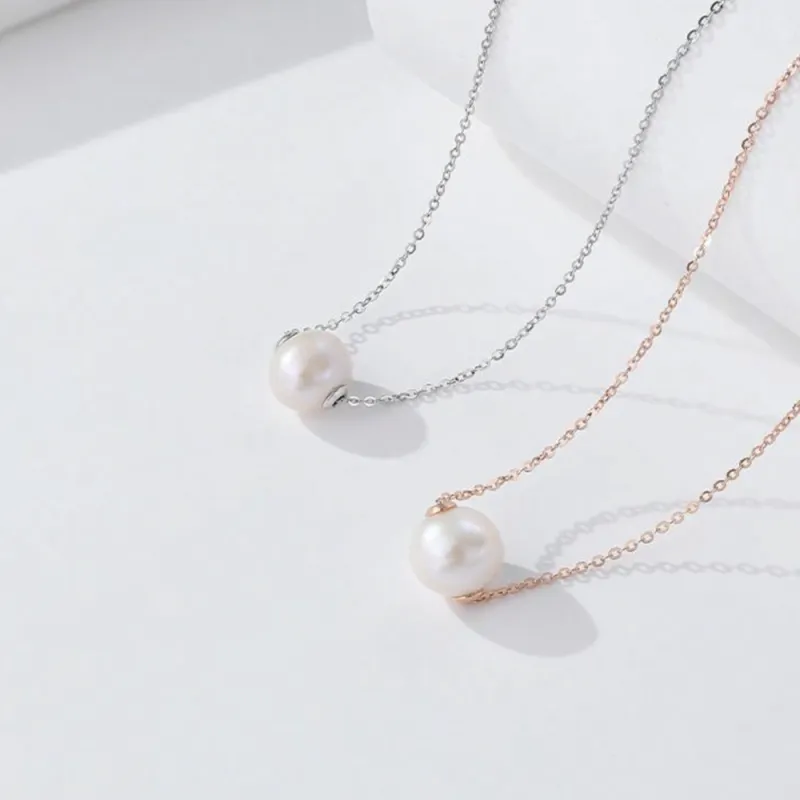 Love Hengxin Pearl Necklaces Unisex-2