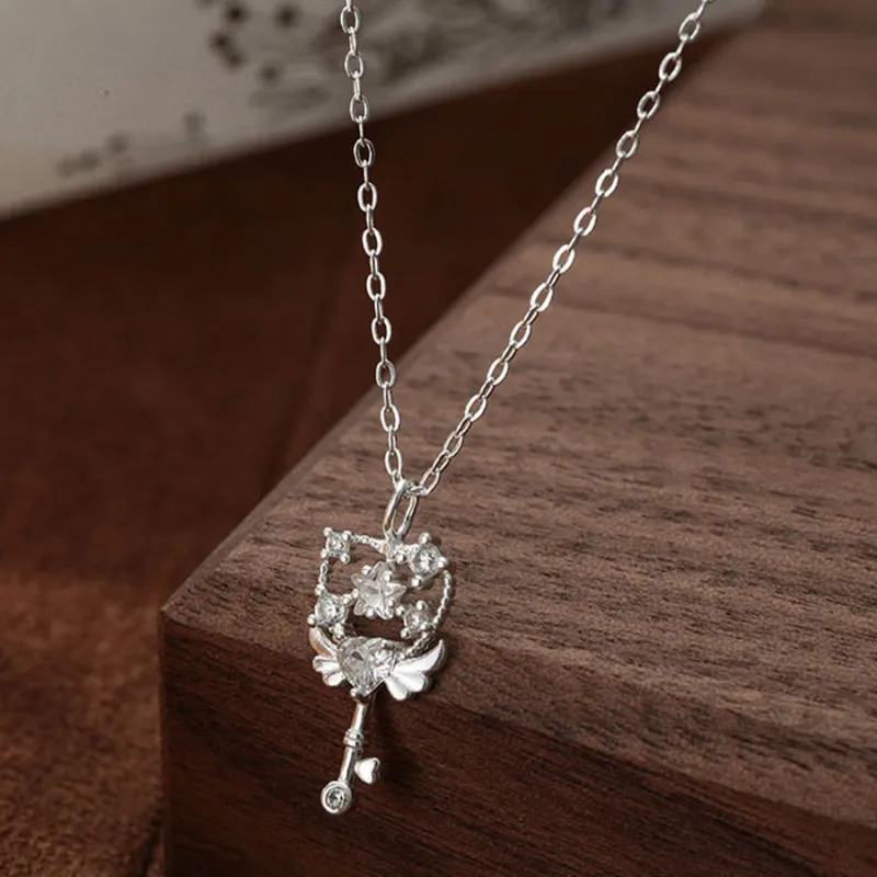 Love Hengxin 999 Fine Silver Necklaces Women's-1