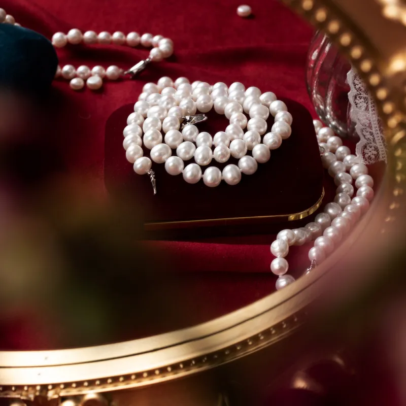 Love Hengxin Pearl Necklaces Unisex-1