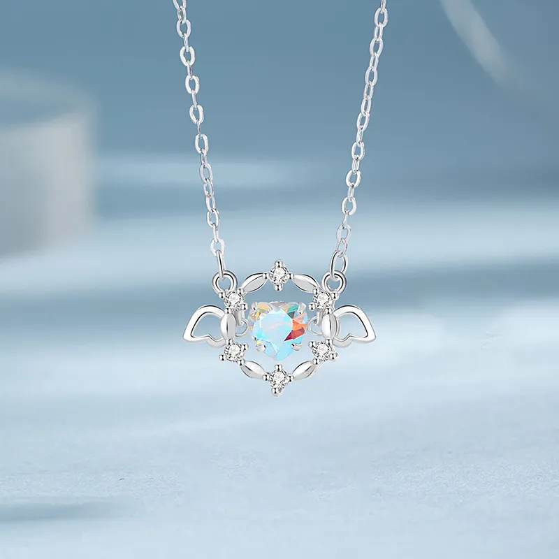 Love Hengxin S925 Silver Necklaces Women's-4