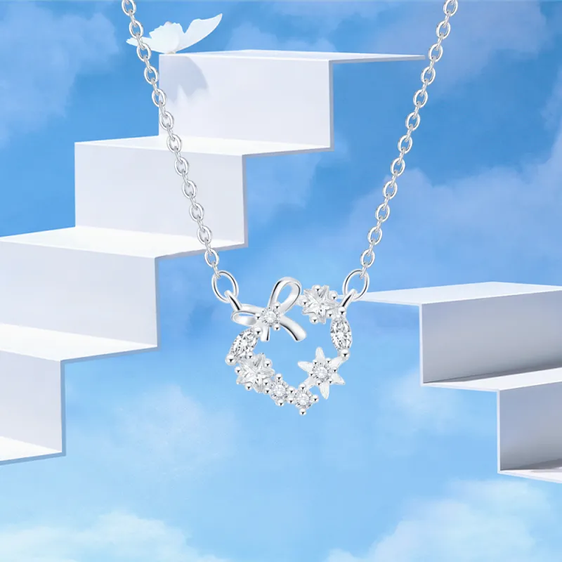 Love Hengxin S 999 Fine Silver Necklaces Women's-4