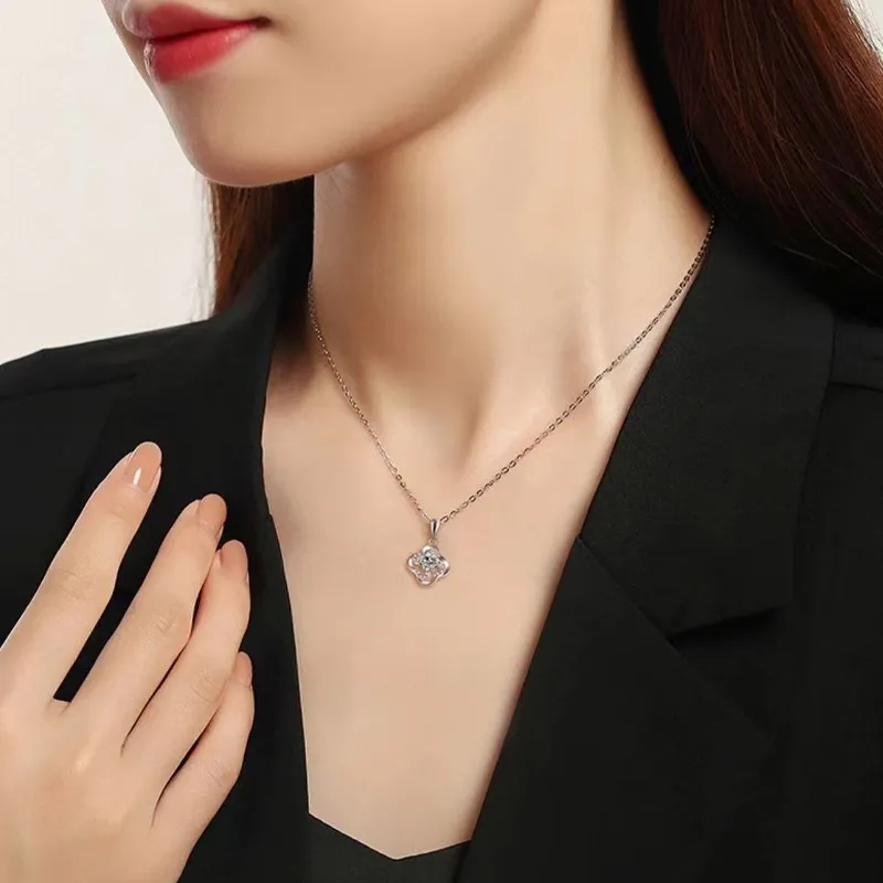 Love Hengxin S925 Silver Necklaces Women's-4