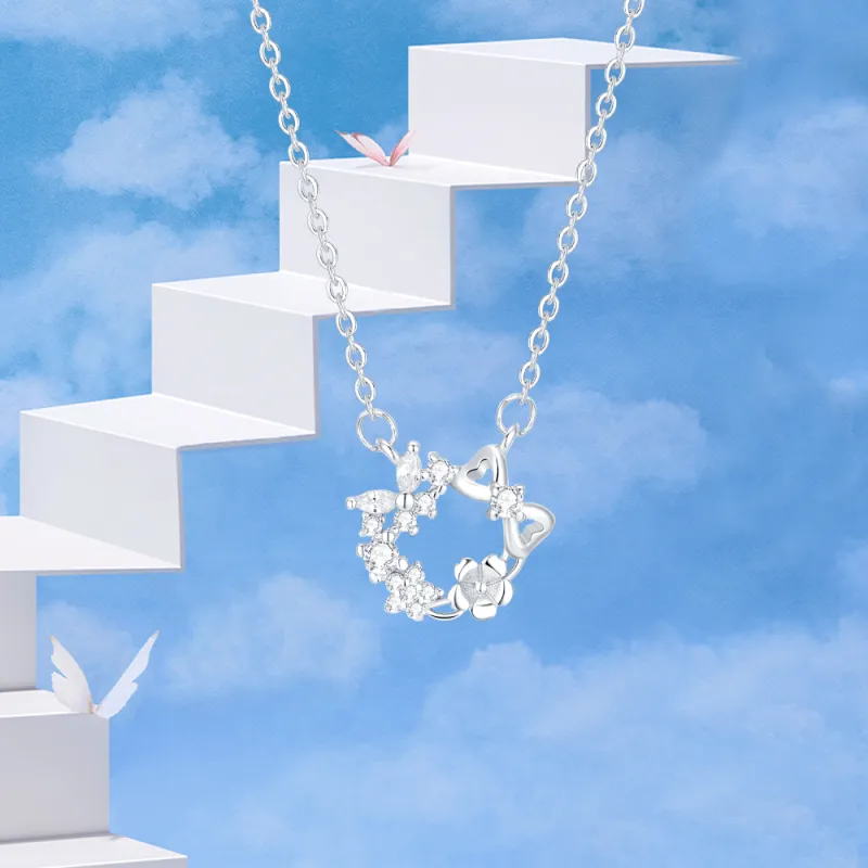 Love Hengxin 999 Fine Silver Necklaces Women's-1