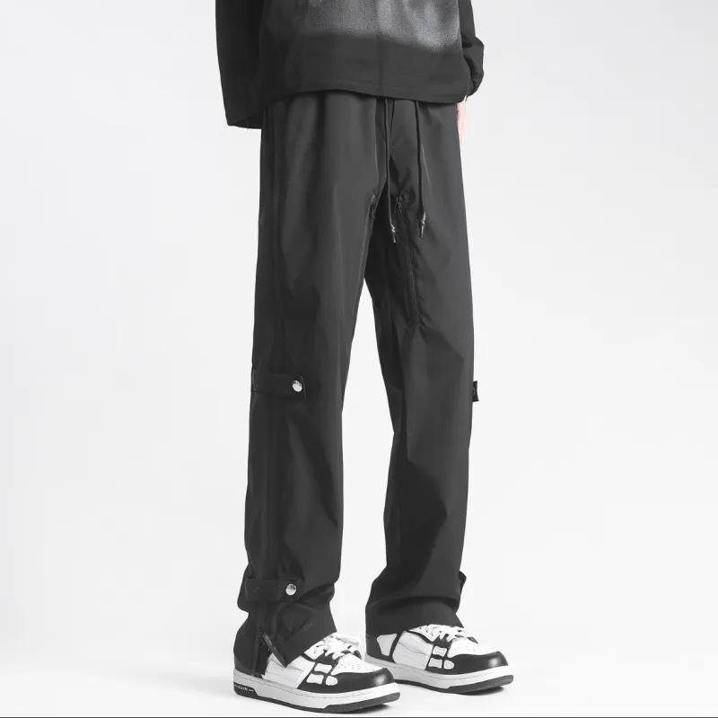 WELTER EXPERIMENT Casual Pants Unisex Classic Black-23