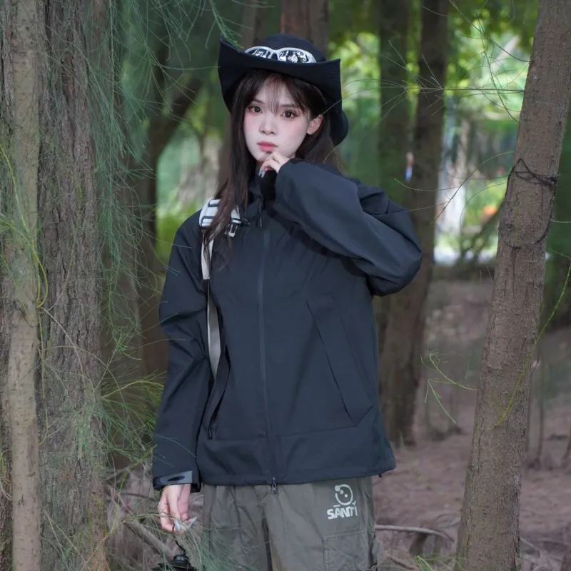 Skechers Water-Resistant Windproof Breathable Wear-Resistant Warm Quick Dry Super-Light Windbreaker Jacket Unisex-3