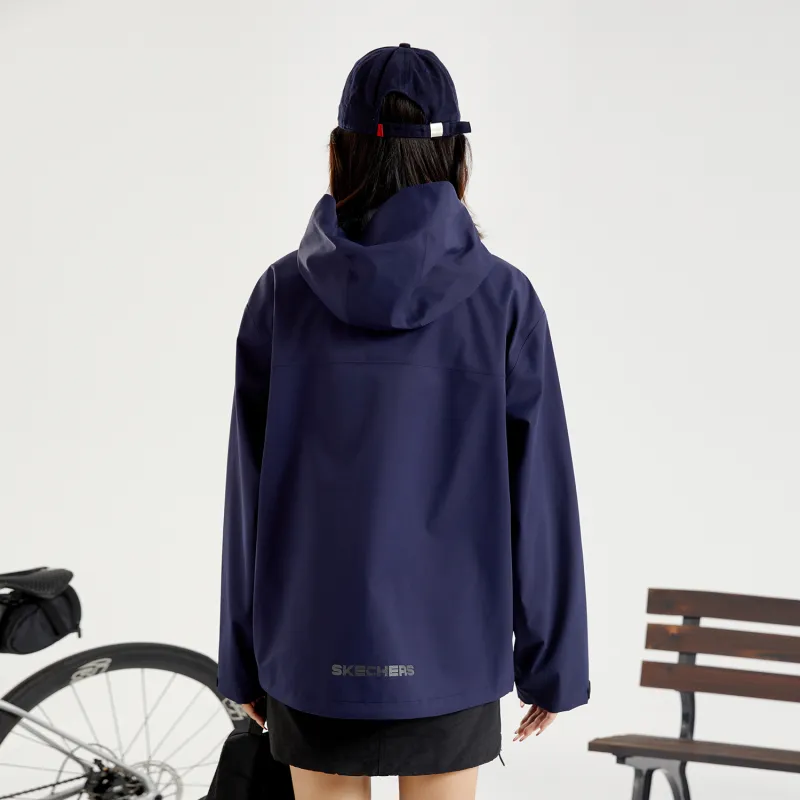 Skechers Water-Resistant Windproof Breathable Wear-Resistant Warm Quick Dry Super-Light Windbreaker Jacket Unisex-27