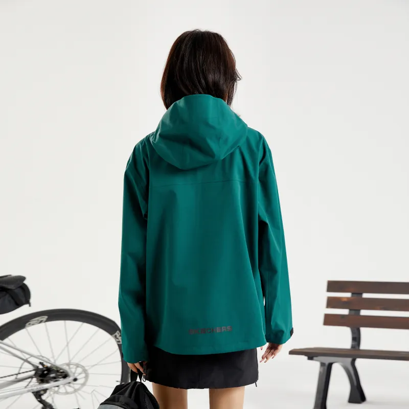 Skechers Water-Resistant Windproof Breathable Wear-Resistant Warm Quick Dry Super-Light Windbreaker Jacket Unisex-21