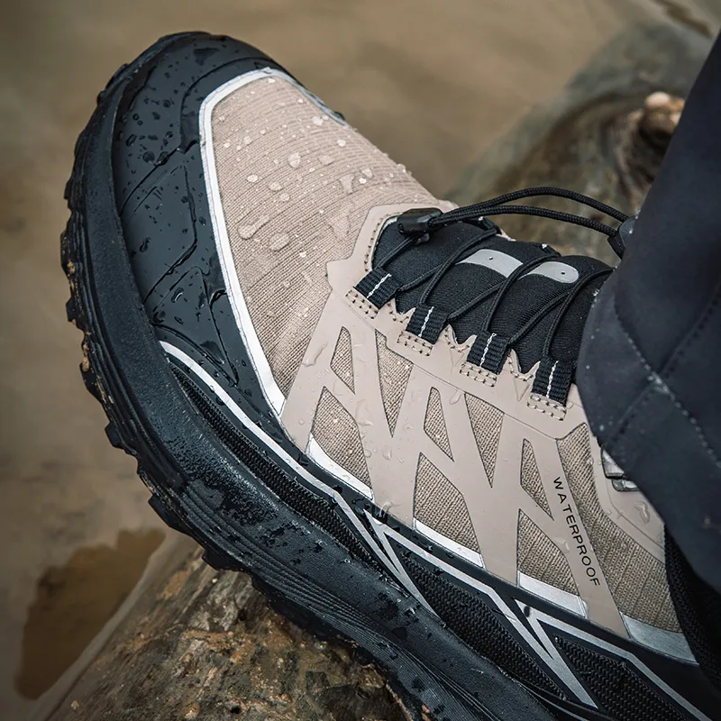Auron Anti-Slip And Wear-Resistant Water-Resistant Low-Top Hiking Shoes Men's-6