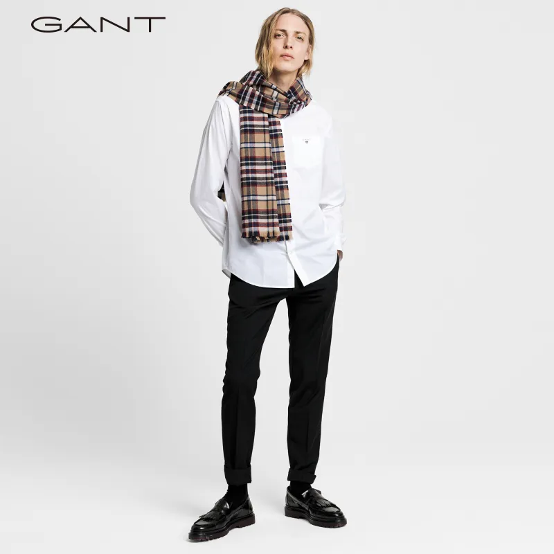 GANT Shirts Men 110 White-2