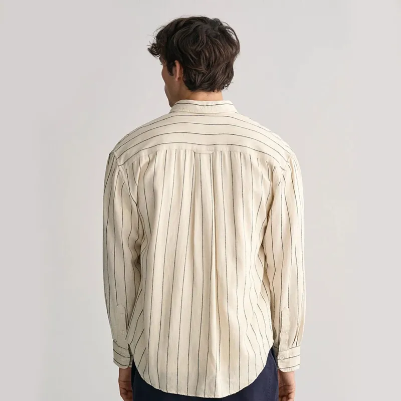 GANT Shirts Men Cream White-1