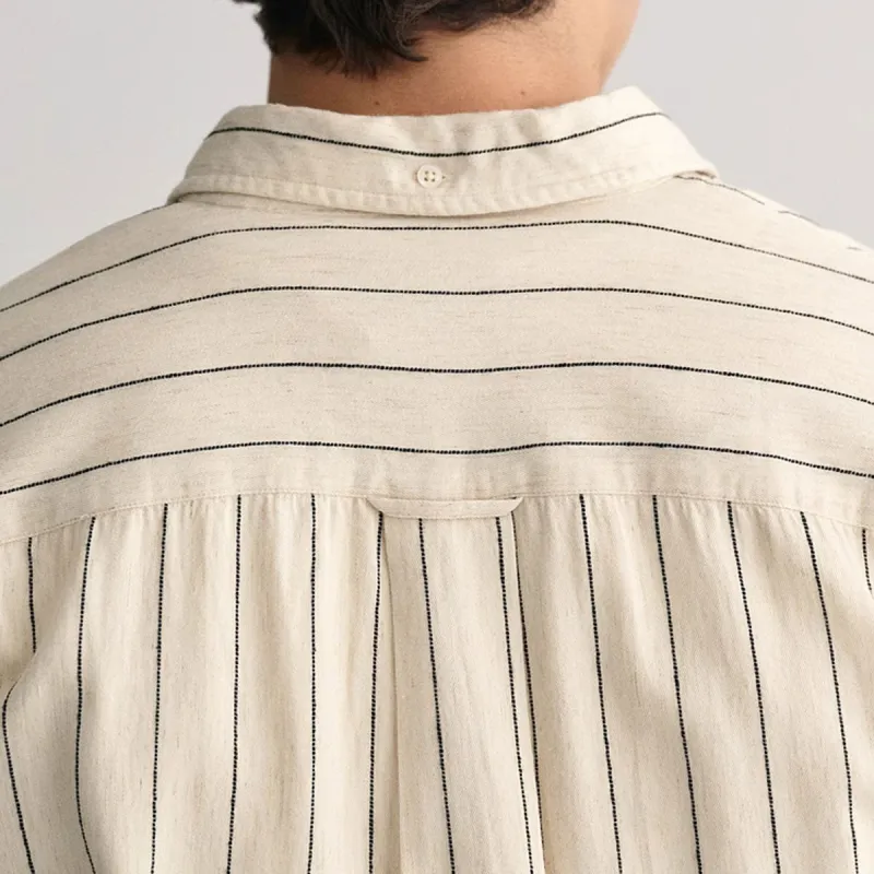 GANT Shirts Men Cream White-3