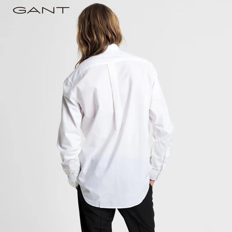 GANT Shirts Men 110 White-1