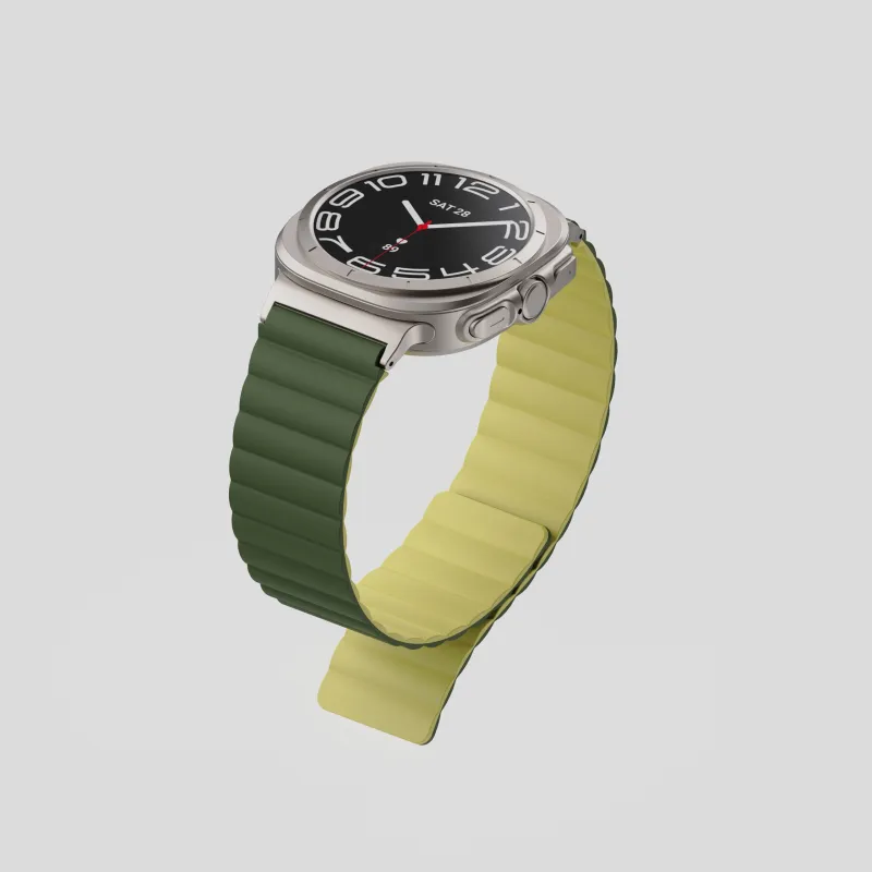 XINGYAAN Watch Band Samsung Compatibility Silicone Material-3