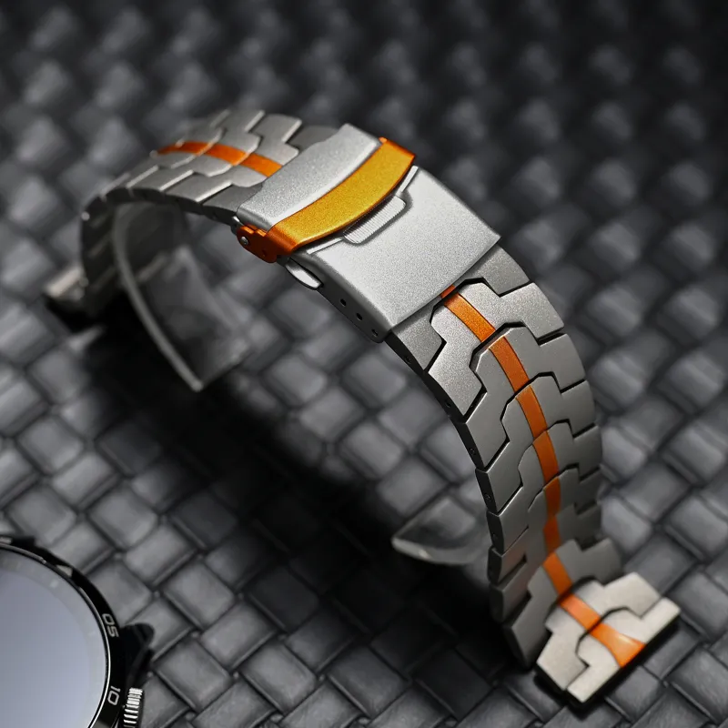 XINGYAAN Watch Band Huawei Compatibility 38 49mm Titanium Material-6