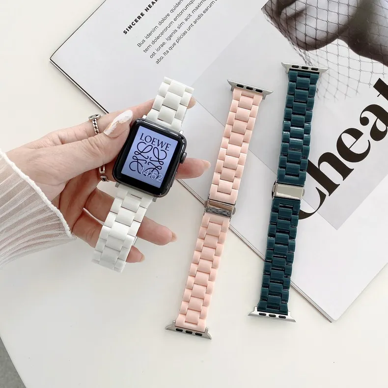 XINGYAAN Apple Compatibility Watch Band Ceramic Material-24