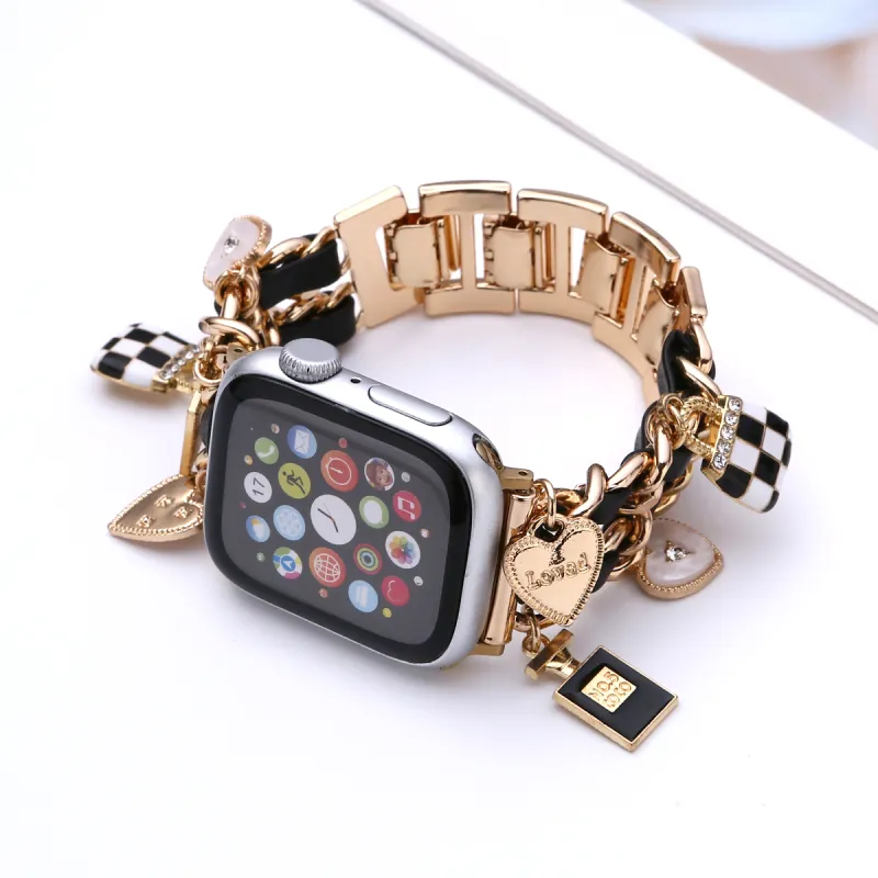 XINGYAAN Watch Band Apple Compatibility 38 49mm Metal-5