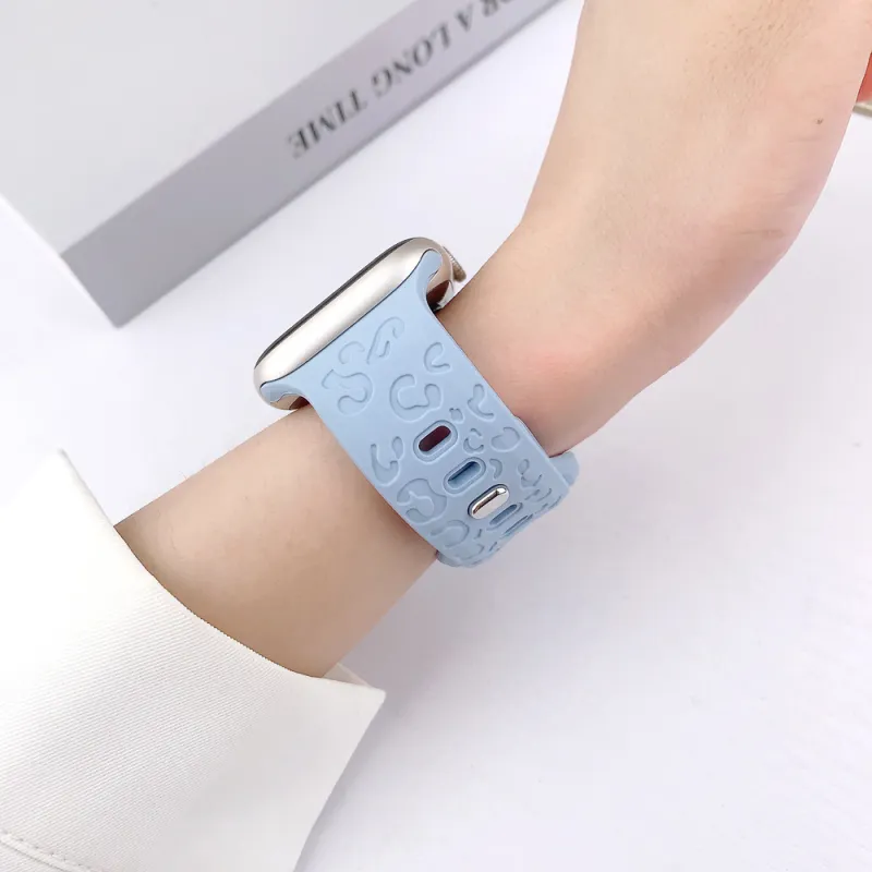 XINGYAAN Apple Compatibility Watch Band 38 49mm Silicone Material-12