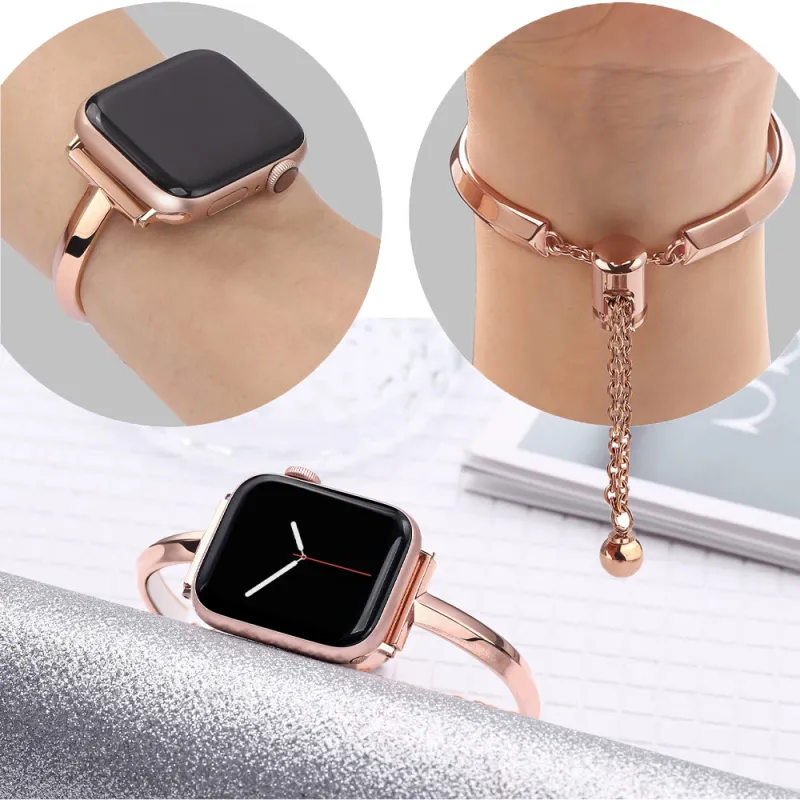 XINGYAAN Watch Band Apple Compatibility Metal-10