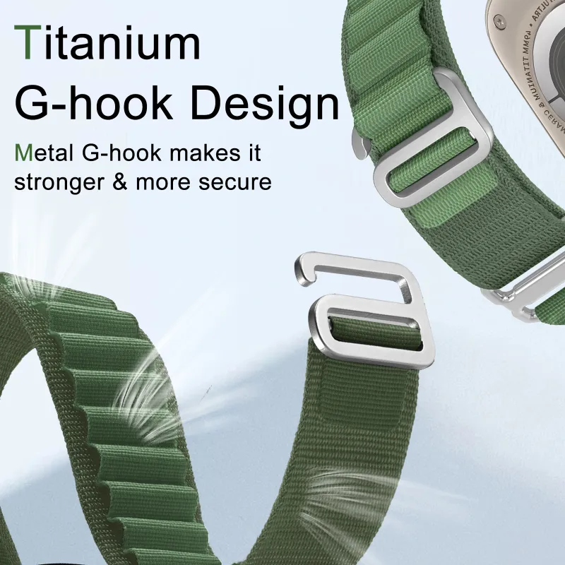 XINGYAAN Watch Band Apple Compatibility Nylon Material-13