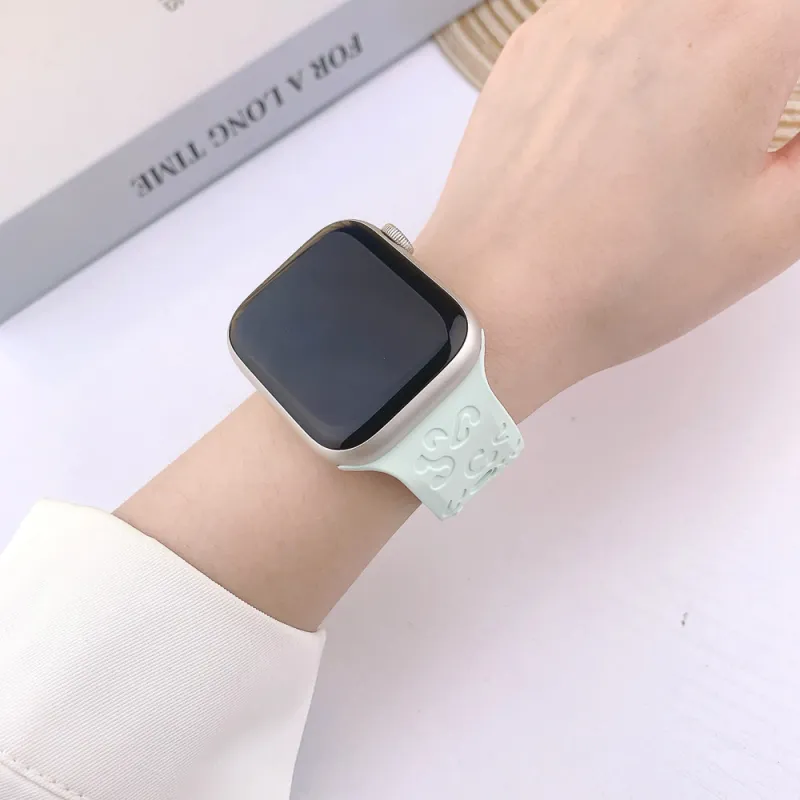 XINGYAAN Apple Compatibility Watch Band 38 49mm Silicone Material-6