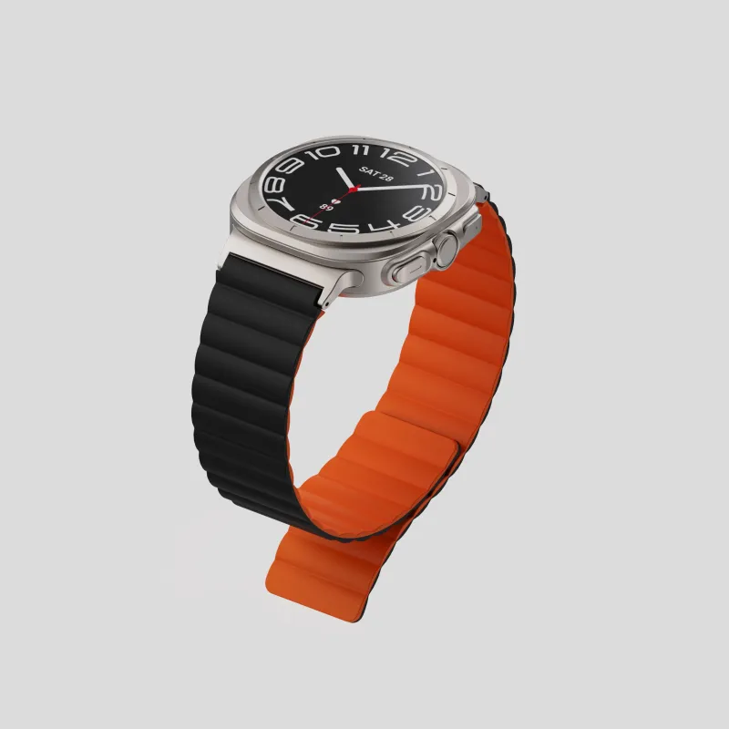 XINGYAAN Watch Band Samsung Compatibility Silicone Material-19