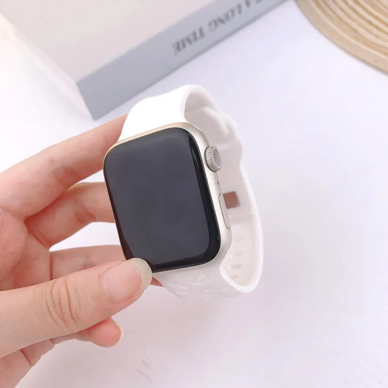 XINGYAAN Apple Compatibility Watch Band 38 49mm Silicone Material-2