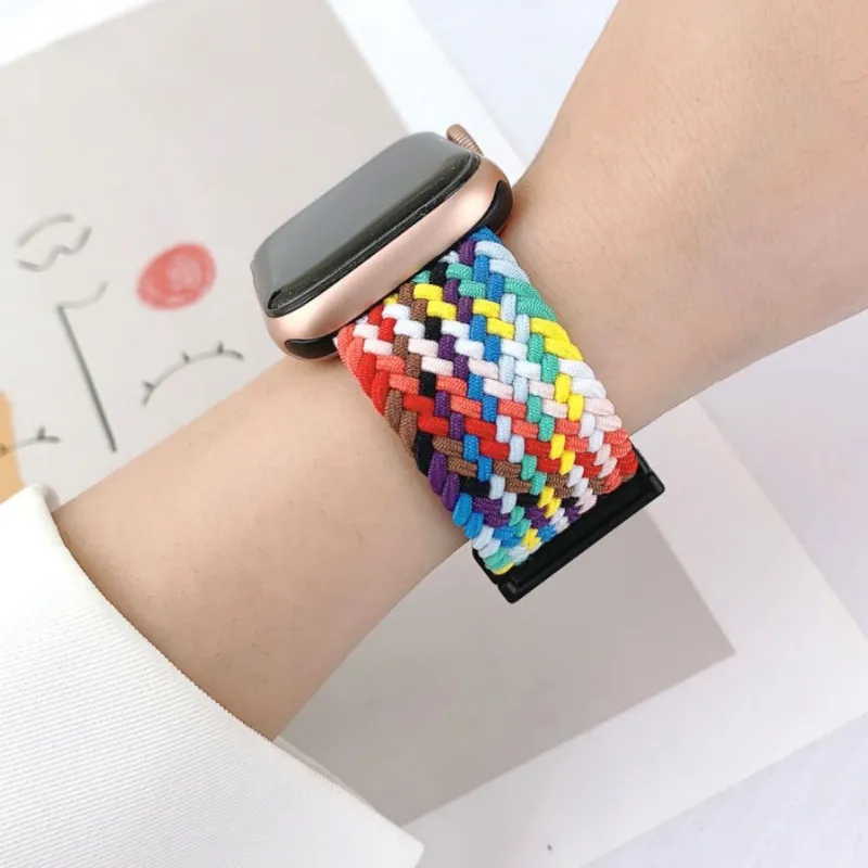 XINGYAAN Watch Band Apple Compatibility Nylon Material-9