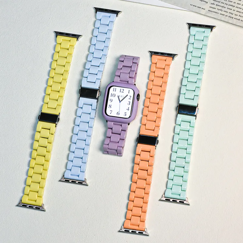 XINGYAAN Apple Compatibility Watch Band Ceramic Material-14