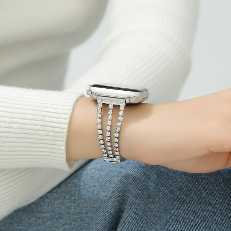 XINGYAAN Watch Band Apple Compatibility 38 49mm Metal-3