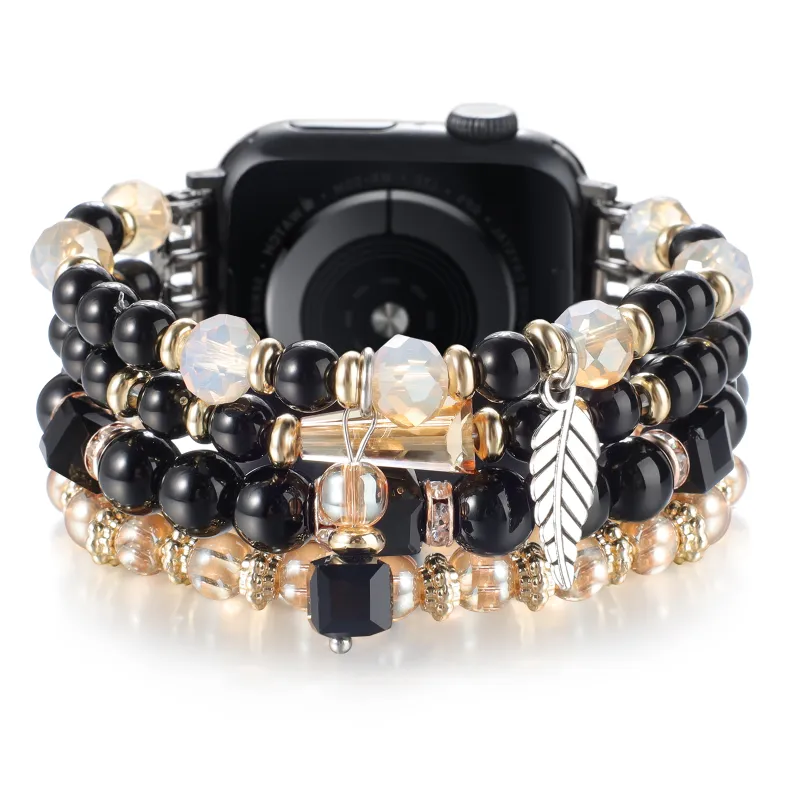 XINGYAAN Apple Compatibility Watch Band 38 49mm Pearl Material-3