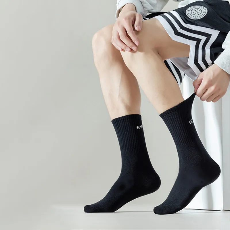 7 SEVFUN Mid Calf Socks Unisex 3 Pack-1