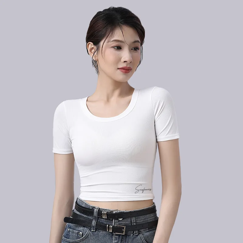 7 SEVFUN Women's Undershirts-4