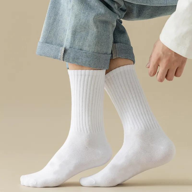 7 SEVFUN Mid Calf Socks Unisex 5 Pack-13