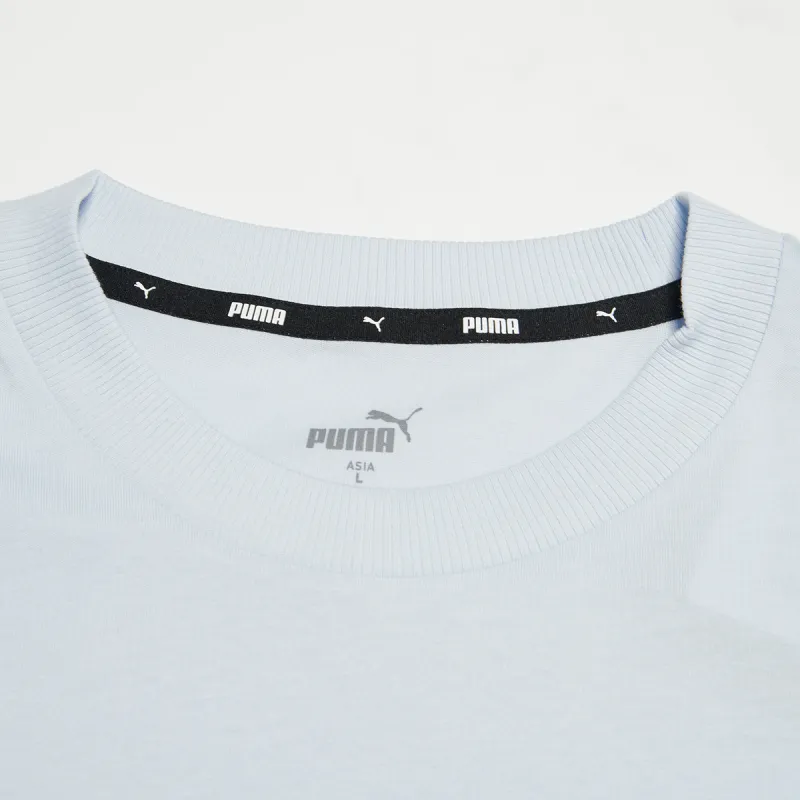 PUMA T Shirts Women's Ice Blue-2