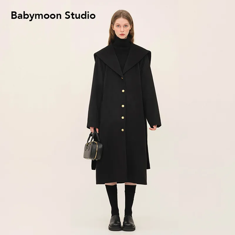 Boutique By Babymoon Coats Women's Black-1