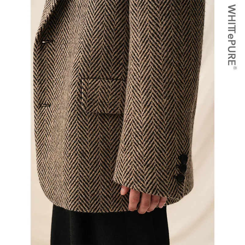 WHITT EPURE Business Suit Men's Ebony Brown-0