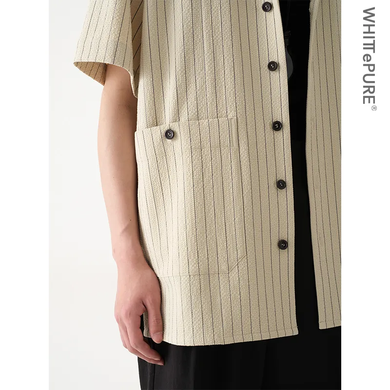 WHITT EPURE Shirt Men's Light Yellow Green-0