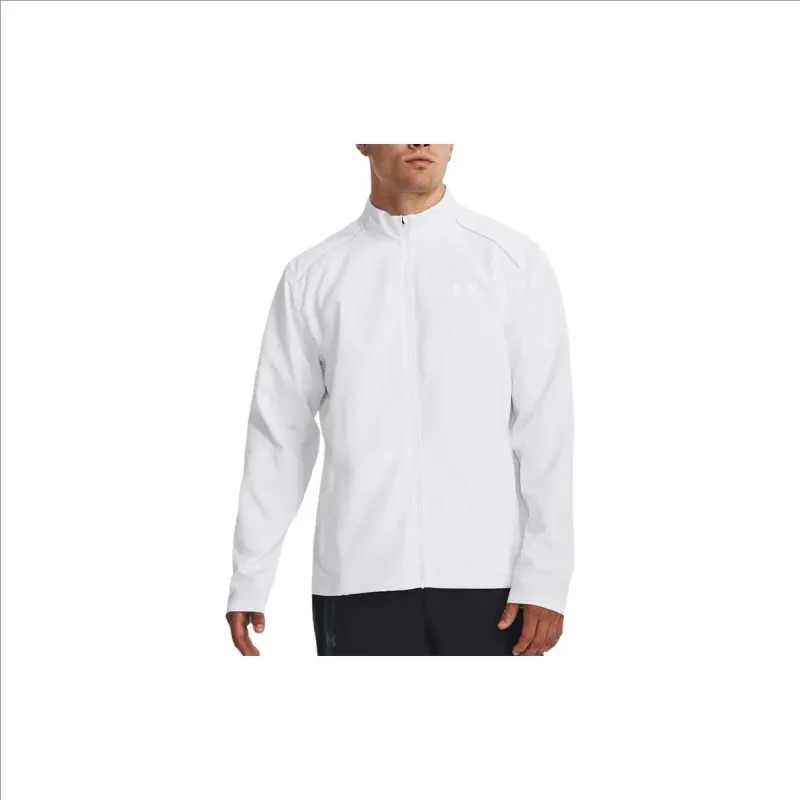 Under Armour Jacket Men's White Comes With Necklace-4