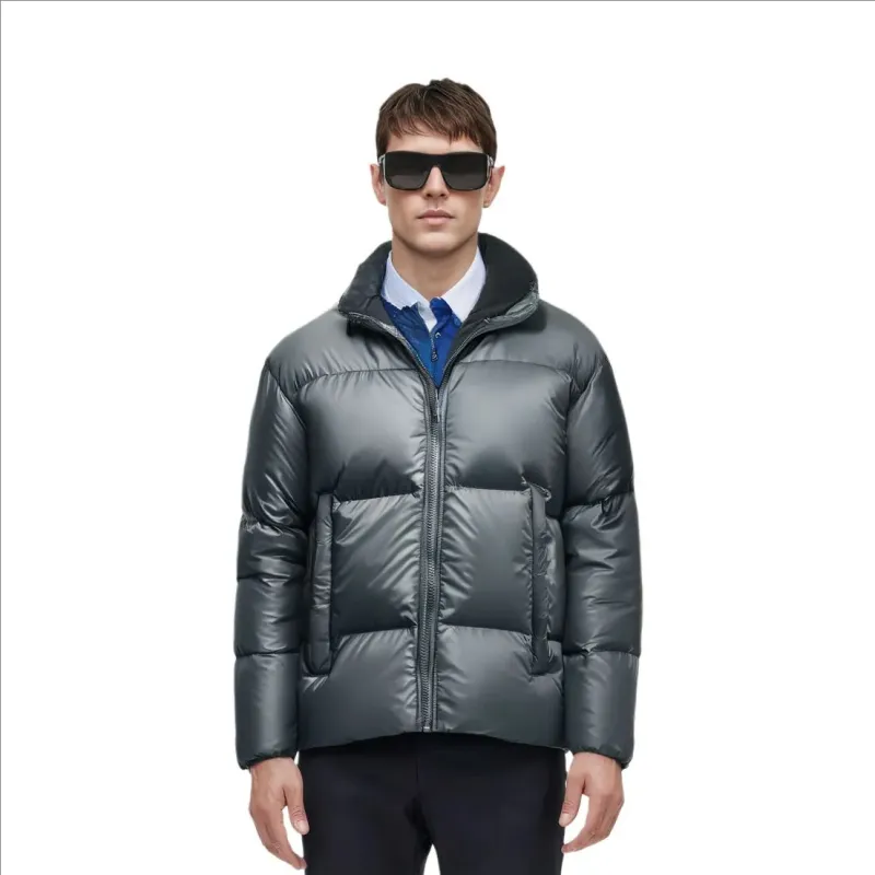 Under Armour ColdGear Infrared Down Jacket Men's Gray Comes With Necklace-3