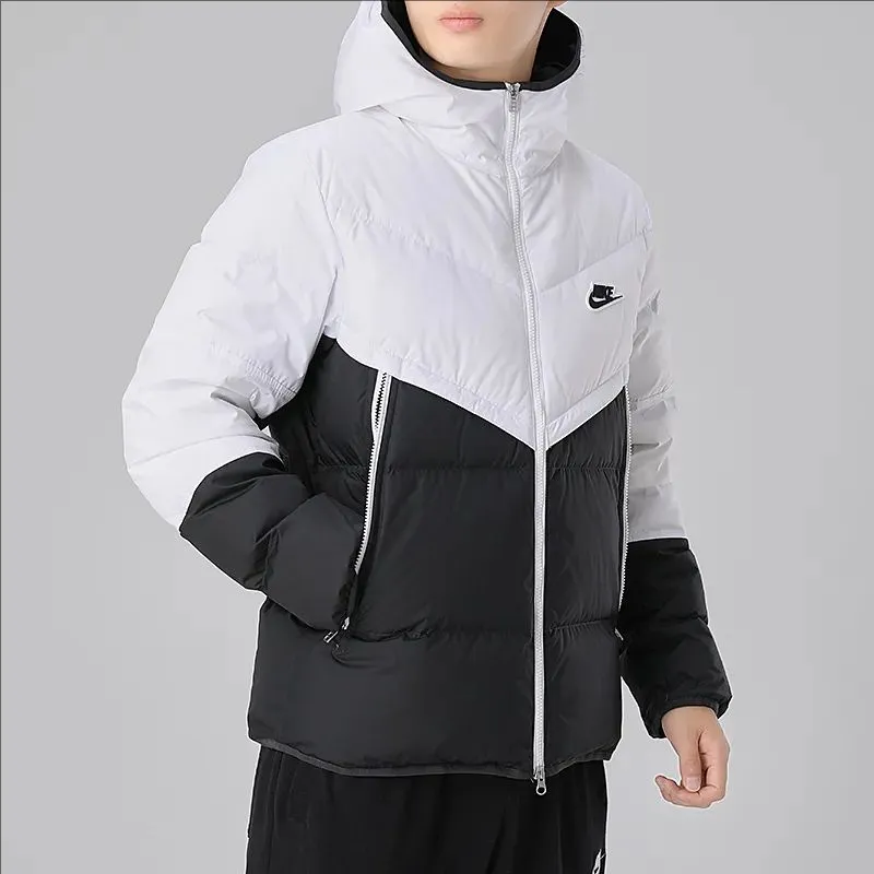 Nike Sportswear Down Fill Windrunner Down Jacket Unisex White Shopping Bag Included-4