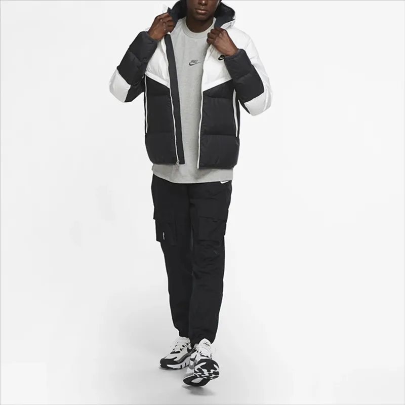 Nike Sportswear Down Fill Windrunner Down Jacket Unisex White Shopping Bag Included-2