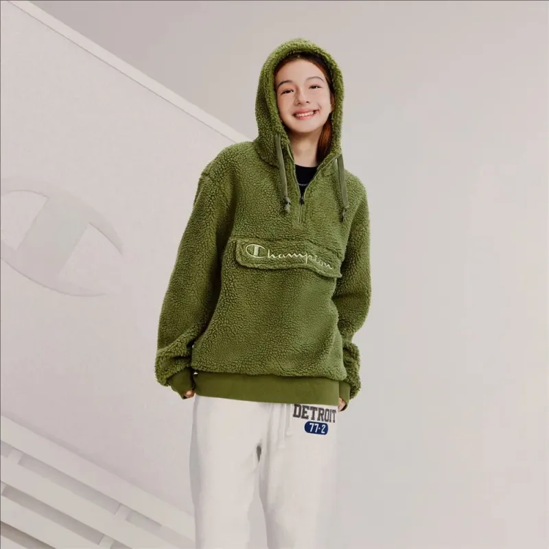 Champion Rochester Sweatshirt Unisex Olive Green-4
