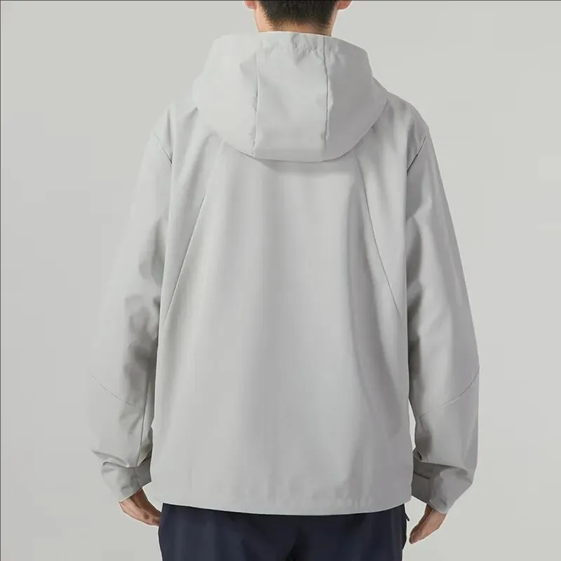 Under Armour Jackets Coats Men's Light Gray Comes With Necklace-3