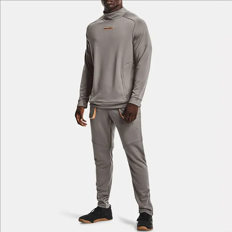 Under Armour Casual Pants Men's Deep Wolf Gray Comes With Necklace-1