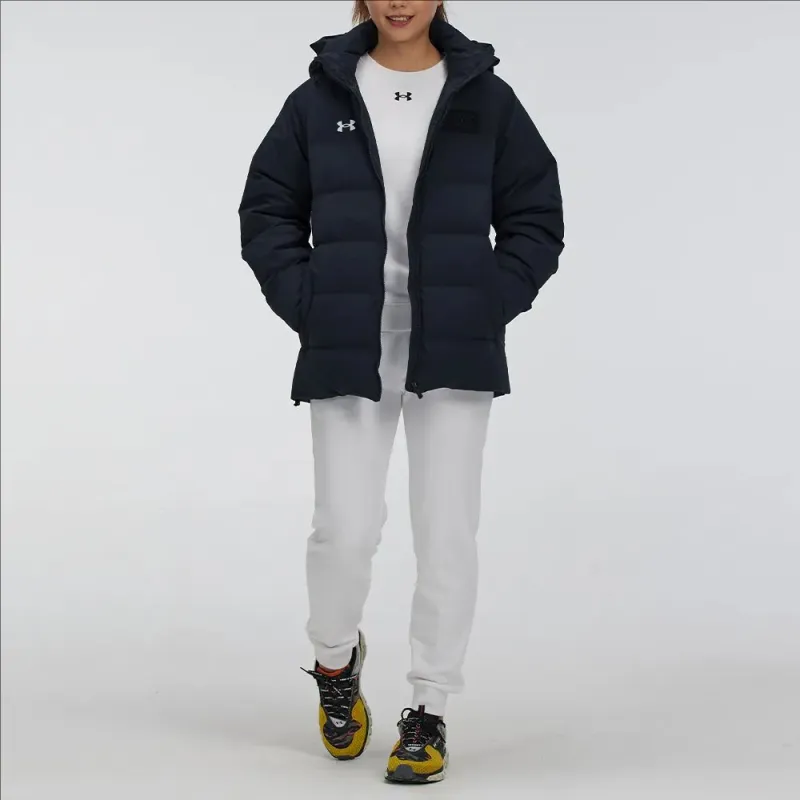 MLB Down Jacket Unisex Black Comes With Necklace-4