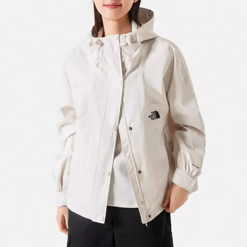 THE NORTH FACE City Outdoor Collection Windbreaker Jackets Unisex White-4