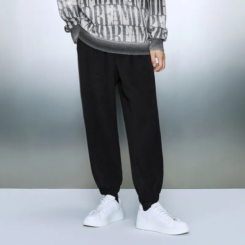 GXG Casual Pants Men Black-2